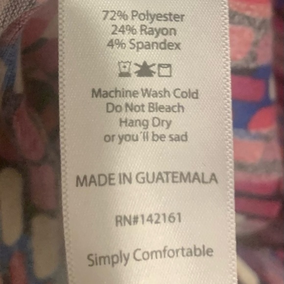 Lularoe Irma Size M Discontinued Vintage - Picture 2 of 3